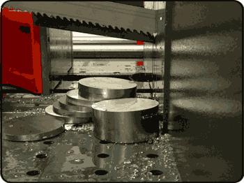 Carbide, Triple Chip Band Saw Blade, Q1002 in action